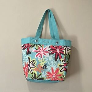 thirty-one Daizy Crazy Colorful  Retirdf Tote